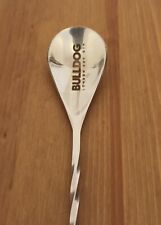 Spoon Stirrer Bulldog London Dry Gin Breweriana Barman Kit bar pub advertising