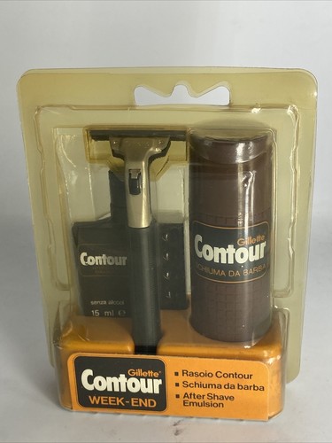 Scatola gillette contour week - gillette,