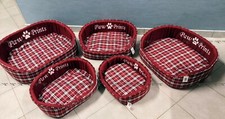 Cuccia in STOFFA per cani e