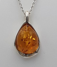 Pendente Designer In Ambra 925