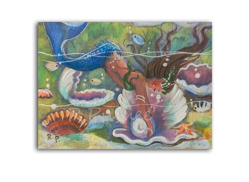 Aceo illustrazione originale - aceo,