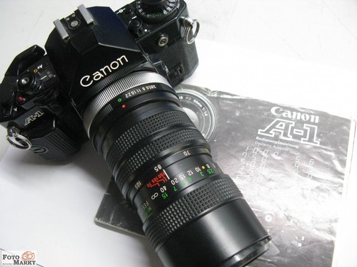 Canon reflex 35mm manuale - a-1,