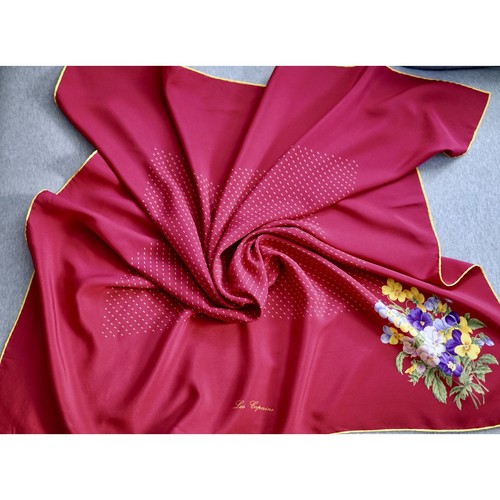 Foulard vintage seta 84x84 - 84x84, cm