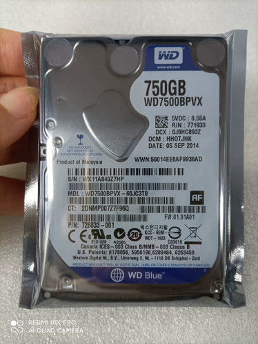 Western digital 750 - western,