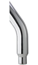 Pila di scarico cromata 7"
