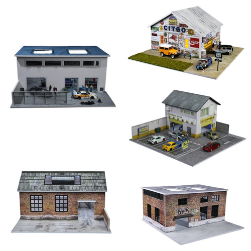 Diorama auto garage - auto,
