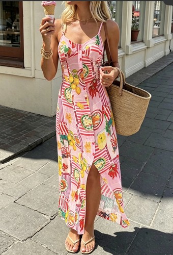 Zara abito midi donna - midi, ss25
