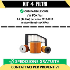 Kit 4 Filtri Tagliando per VW