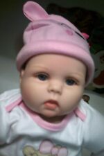 Bambola Reborn  baby doll NICERY in scatola h cm 46,con accessori  leggi