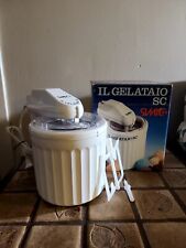 Gelatiera e sorbettiera Il Gelataio SC SIMAC autentica completa di scatola -LEGGI!