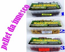 pellet morbido pastella da innesco aromatizzata pesca carpa trota esca mare lago