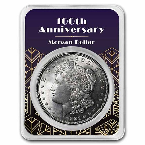 Dollaro morgan 1921 fdc - dollaro, con
