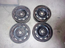 4 CERCHI IN FERRO 15 6JX15 H2 ET38 VOLKSWAGEN GOLF IV ORIGINALI VW 1J601027Q