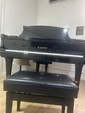 Pianoforte a coda kawai KG-2D 3 pedali colore nero pari al nuovo