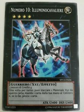 Yu-gi-oh! Numero 10 Illuminocavaliere sp13-it026 comune
