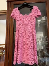 Valentino Abito In Pizzo Rosa ORIGINALE usato pochissimo ( Misura 36 - USA 3)