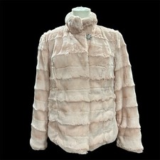 Giacca pelliccia sintetica Dennis By Dennis Basso piccola rosa