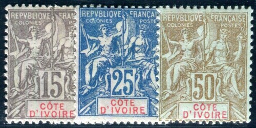Costa avorio 1900 yvert - costa,