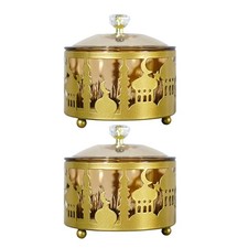  2 Pcs Contenitore Caramelle Scatoline Per Contenitori Bomboniere