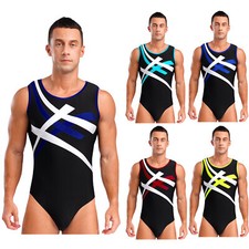 Men Gymnastics Leotards