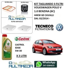 TAGLIANDO 3 FILTRI E OLIO