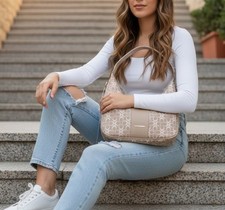 BORSA DA DONNA KHAKI CON