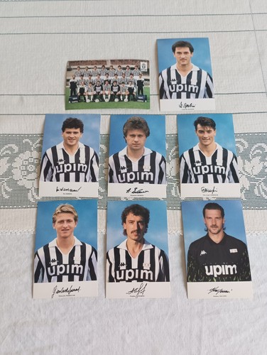 Cartoline juventus calciatori - cartoline,