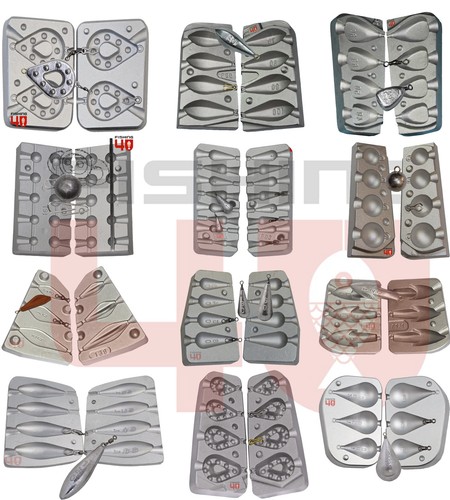 Stampo alluminio pesca - stampo,