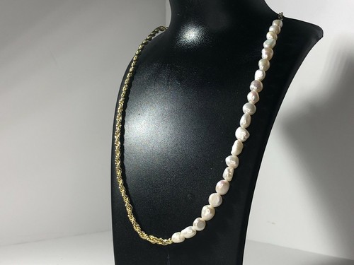Collana con catena dorata - , e