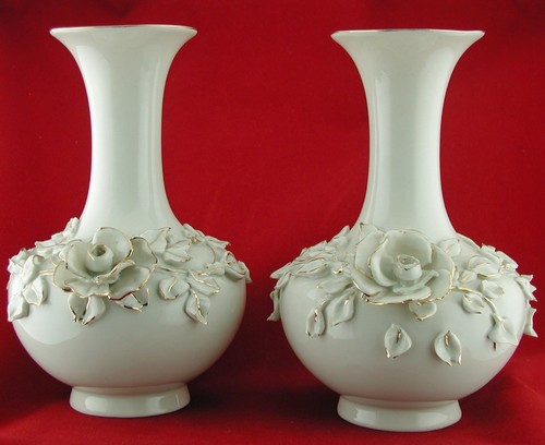 Coppia vasi vintage metà - vasi,