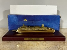 MODELLINO MODEL SHIP NAVE COSTA EUROPA COSTA CROCIERE