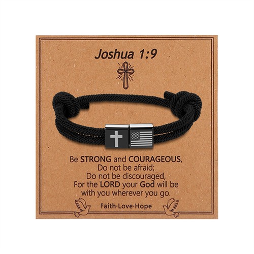 Bracciale corda bandiera - , usa