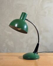 Lampada da scrivania anni 70 verde design italiano modernariato