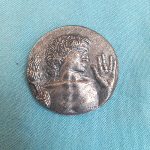 Medaglia emilio greco - medaglia, coni