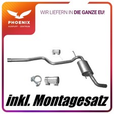 Per BMW 3 F30 F31 F80 318d 320d Silenziatore di Scarico Con Marca E