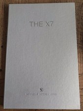 Brochure depliant BMW G07 X7 xDrive40i xDrive30d M50d 2 2018