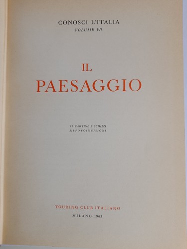 Libro geografia del touring - geografia,