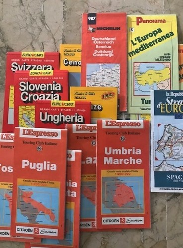Lotto cartine geografiche - n.17,