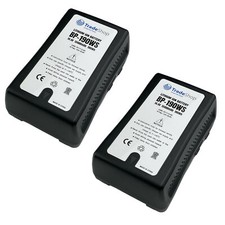 2x batteria Li-Ion V-Mount