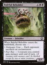 MTG Magic AFR D&D Forgotten Realms - 1x EN NM 089 C Baleful Beholder 