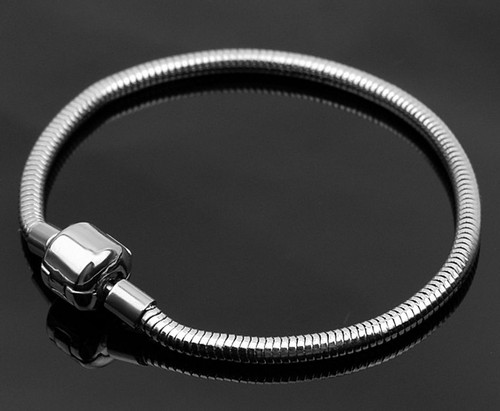 Bracciale acciaio inox - acciaio,