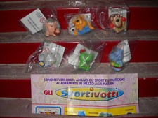 SERIE COMPLETA SORPRESINE BAULI SPORTIVOTTI