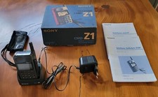 Sony Cmd-Z1 cellulare Gsm + scatola + istruzioni + caricabatterie + custodia