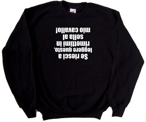 Mio cavallo felpa simpatica - mio,