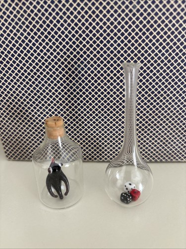 Set mini bottigliette vetro - ,
