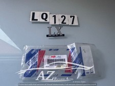Logo fregio sigla mascherina Lancia Y10 "LX" 7648851