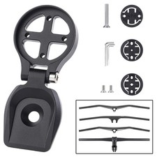 Supporto ciclocomputer in alluminio per Garmin per Bryton per Wahoo con base