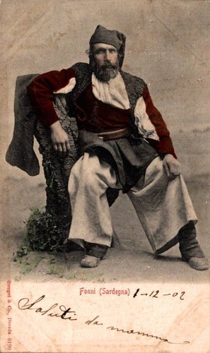 Nuoro fonni costume - fonni, legg