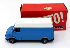 NZG 310 Fiat Ducato Van Blu Diecast Promo 1:43 Germania Ovest Nuovo con scatola anni 80