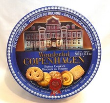 Scatola di latta tonda